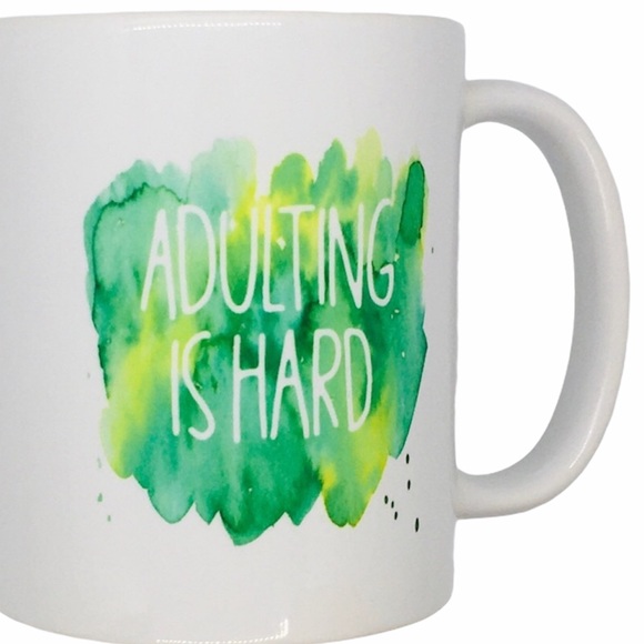 Summers at Stella’s Other - Adulting is Hard - 11oz. White Mug